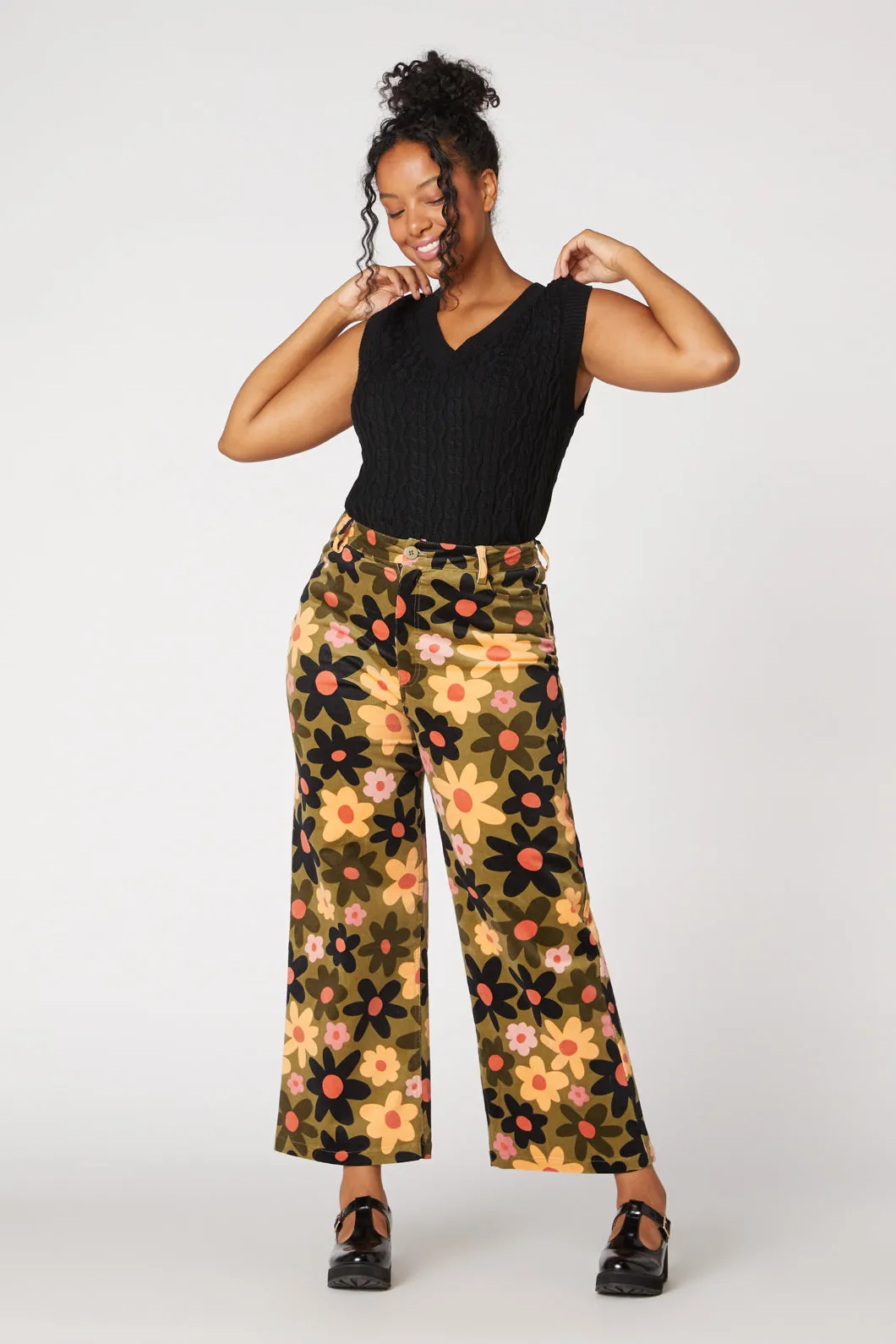 60S Daisy Cord Pant