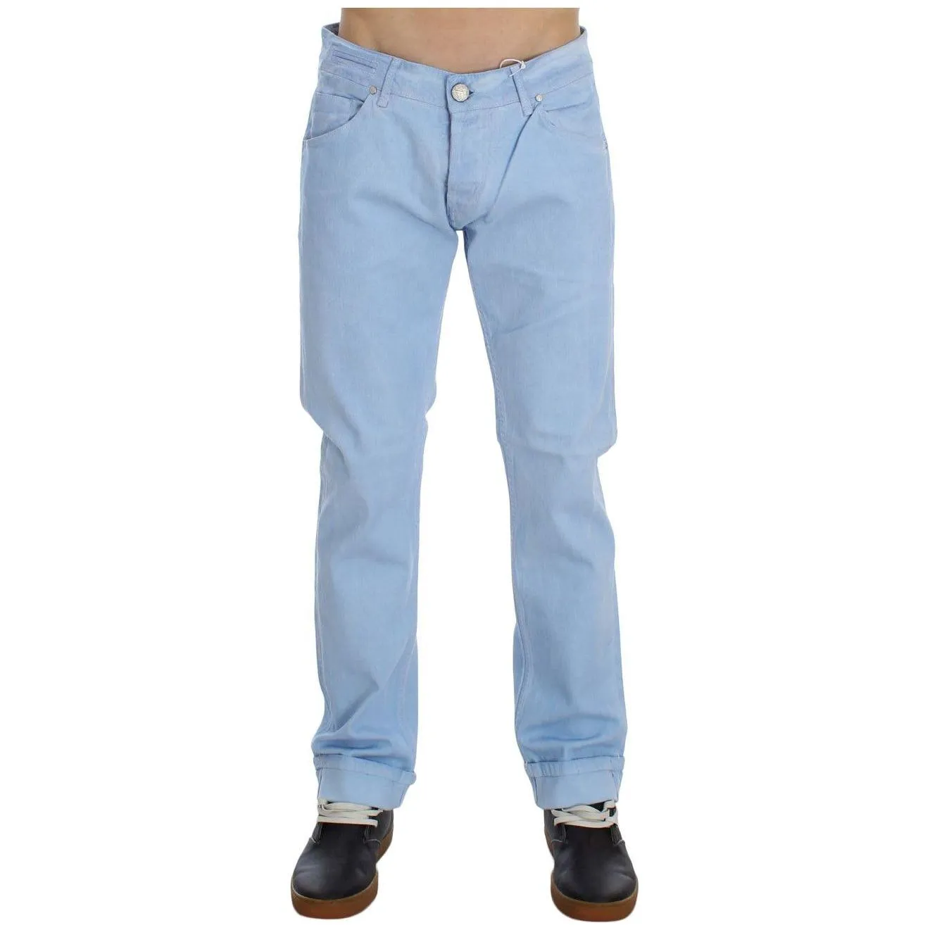 Acht Elegant Low Waist Regular Fit Men's Jeans