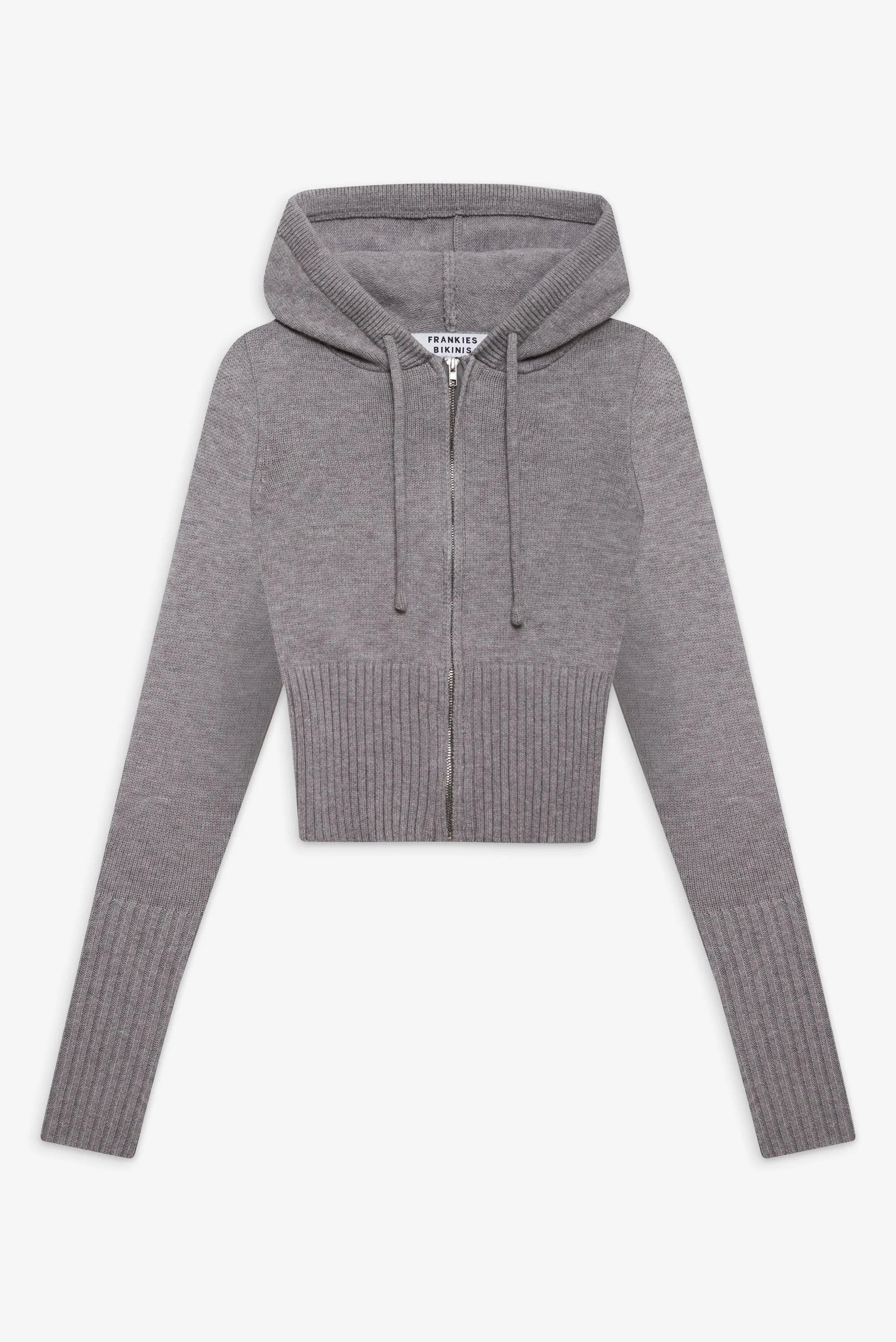 Aimee Zip Up Hoodie - Rain Cloud