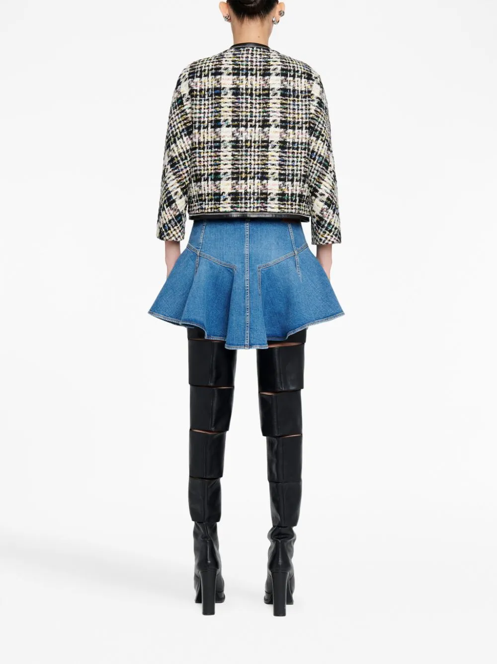 Alexander McQueen Skirts Blue