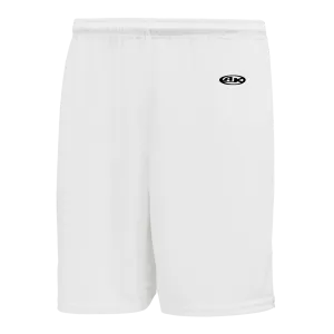 Athletic Knit (AK) BS1300L-000 Ladies White Basketball Shorts