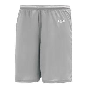 Athletic Knit (AK) BS1300Y-012 Youth Grey Basketball Shorts