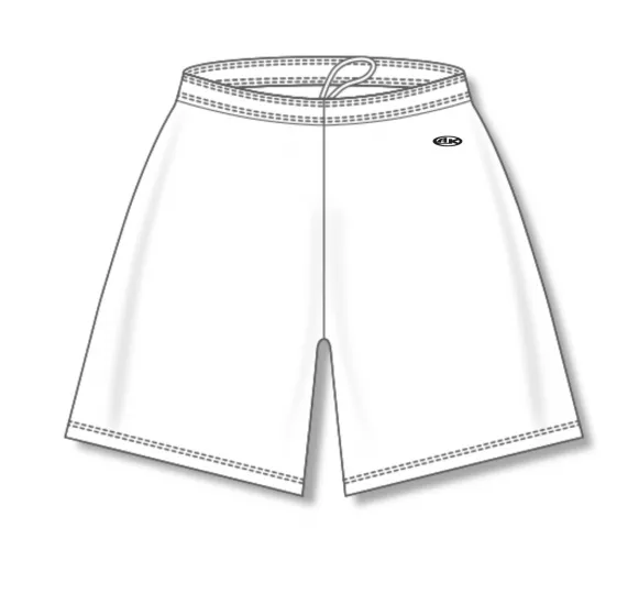 Athletic Knit (AK) LS1300L-000 Ladies White Lacrosse Shorts