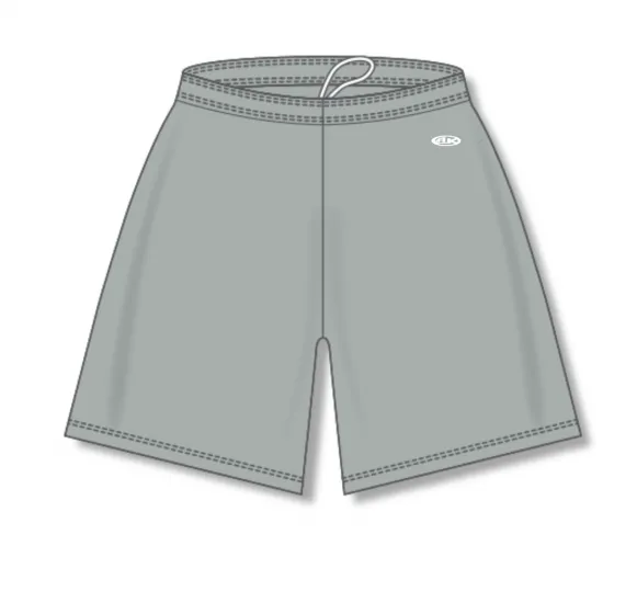 Athletic Knit (AK) LS1300L-012 Ladies Grey Lacrosse Shorts