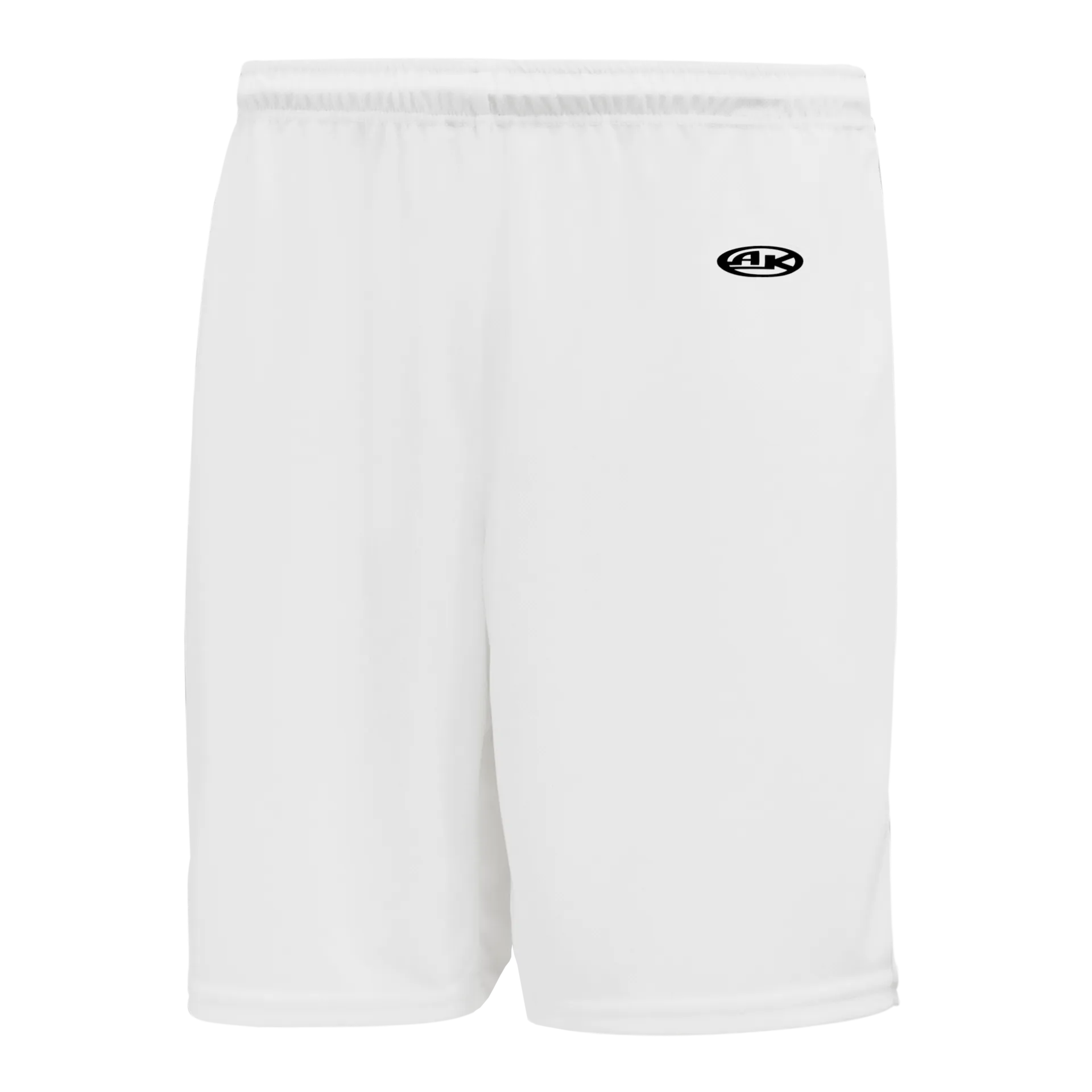 Athletic Knit (AK) SS1300M-000 Mens White Soccer Shorts