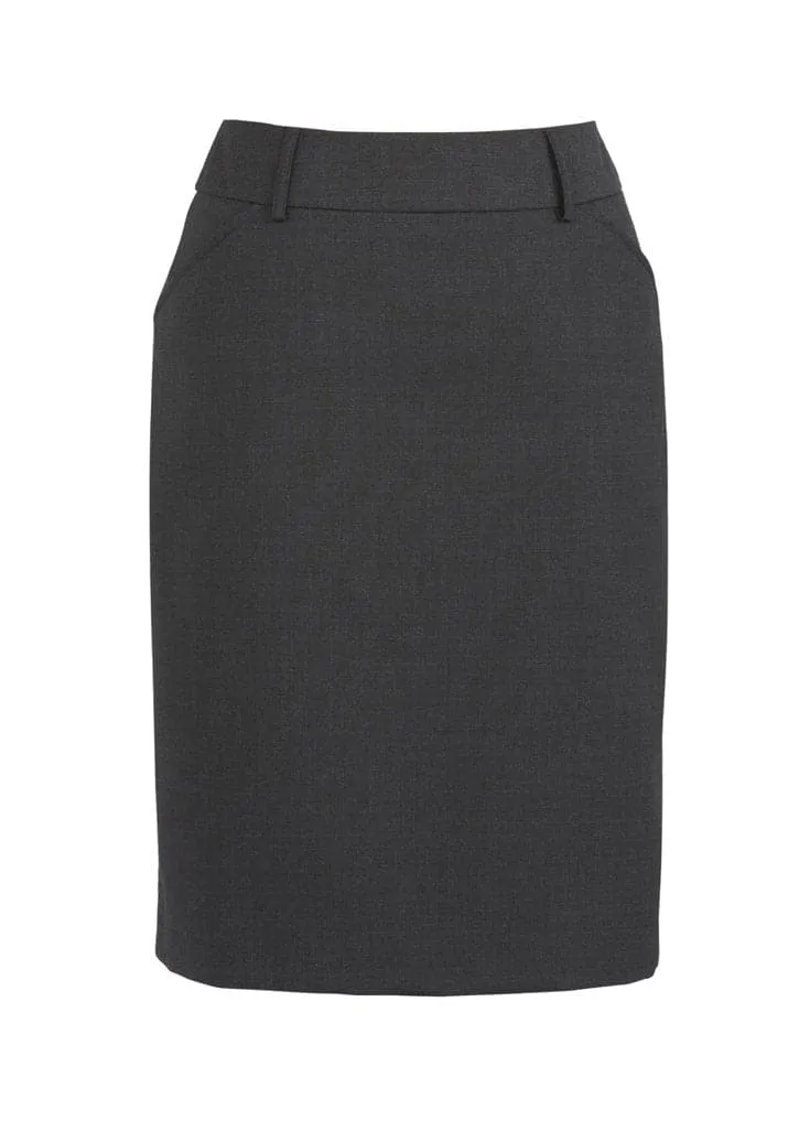 Biz Corporate Womens Multi Pleat Skirt 24015