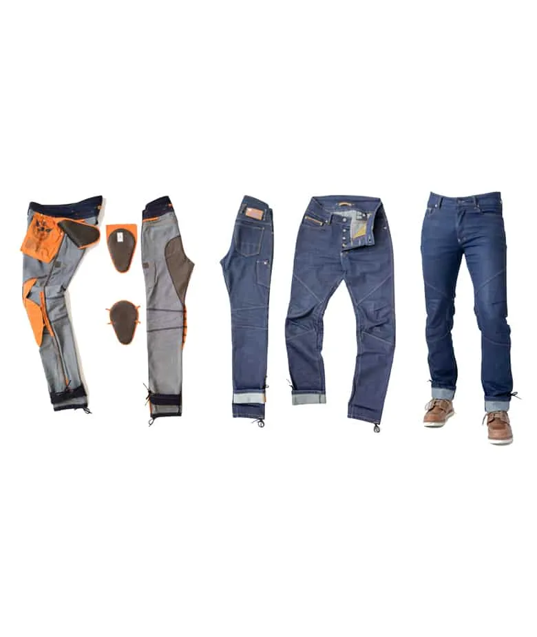 BOLID'STER "RIDE'STER IV" Men's Motorcycle ARMALITH® Jeans