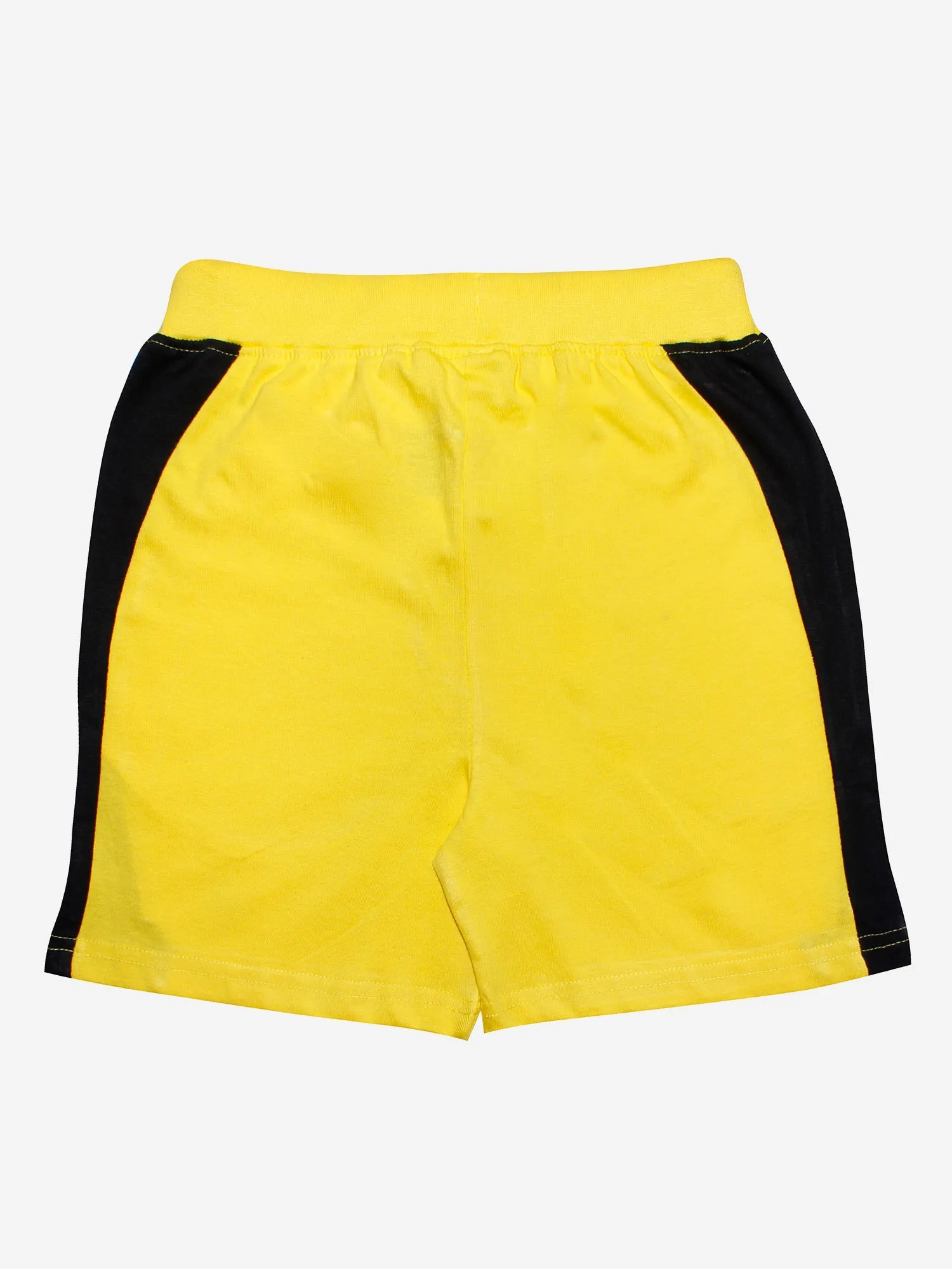 Boys Cotton Shorts with Side Panel