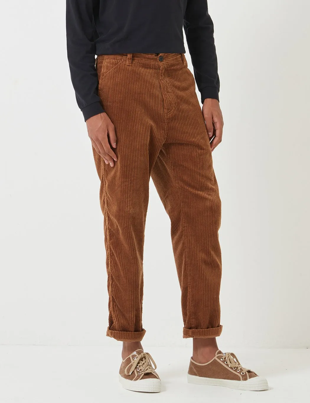 Carhartt-WIP Menson Pant (Corduroy) - Hamilton Brown