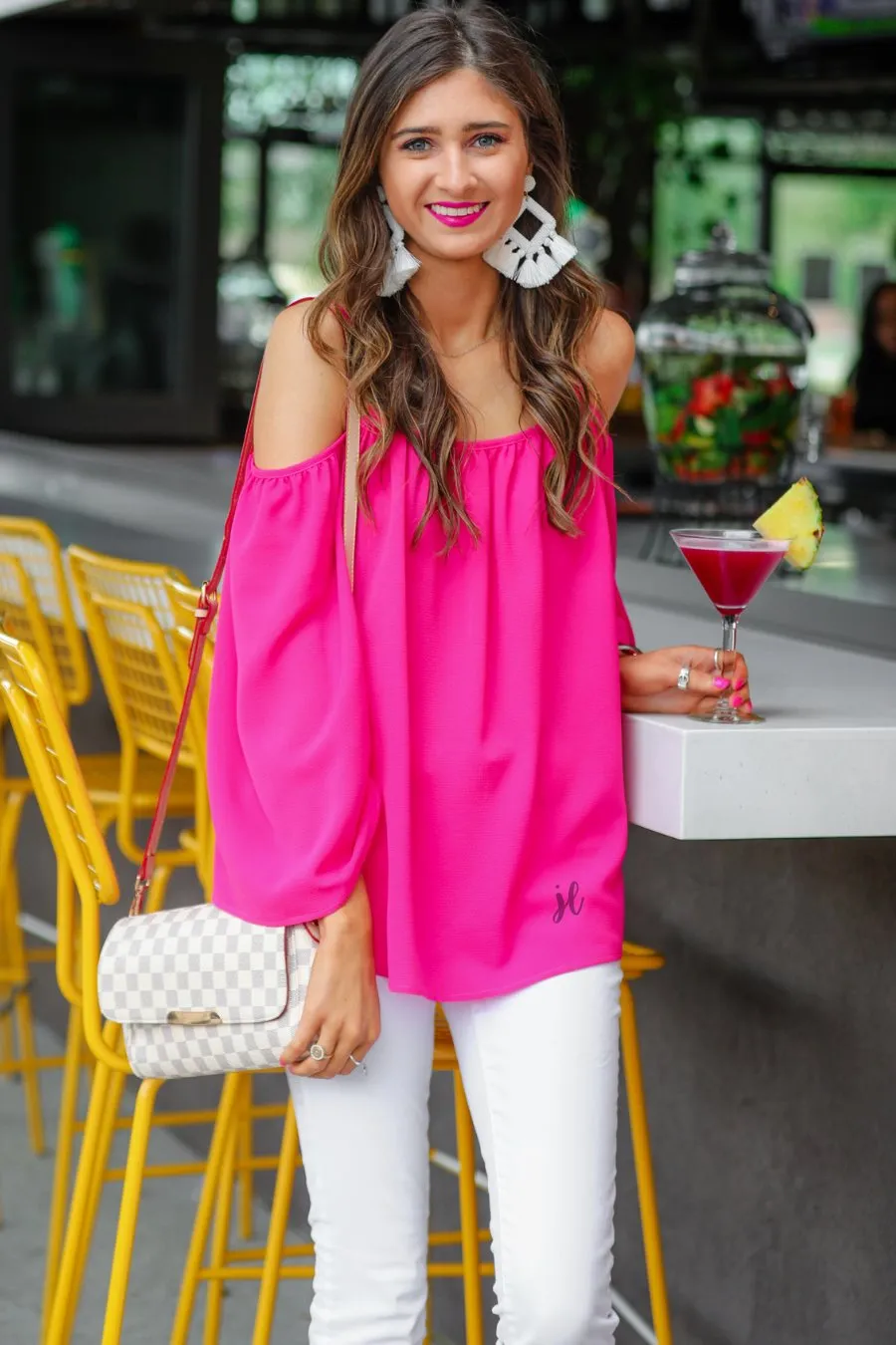 Charlotte Cold Shoulder Top