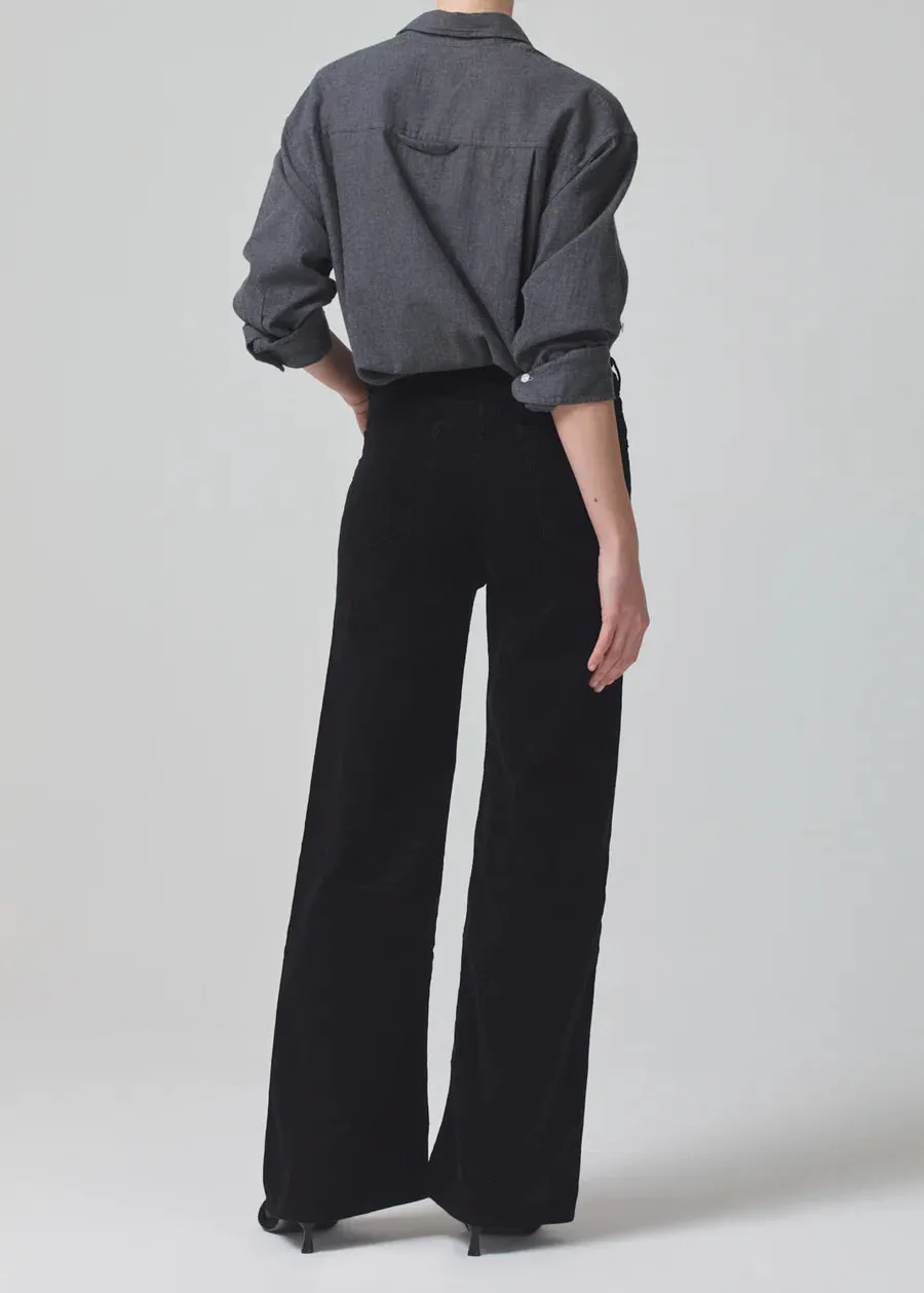 Corduroy Paloma Baggy Jeans in Black