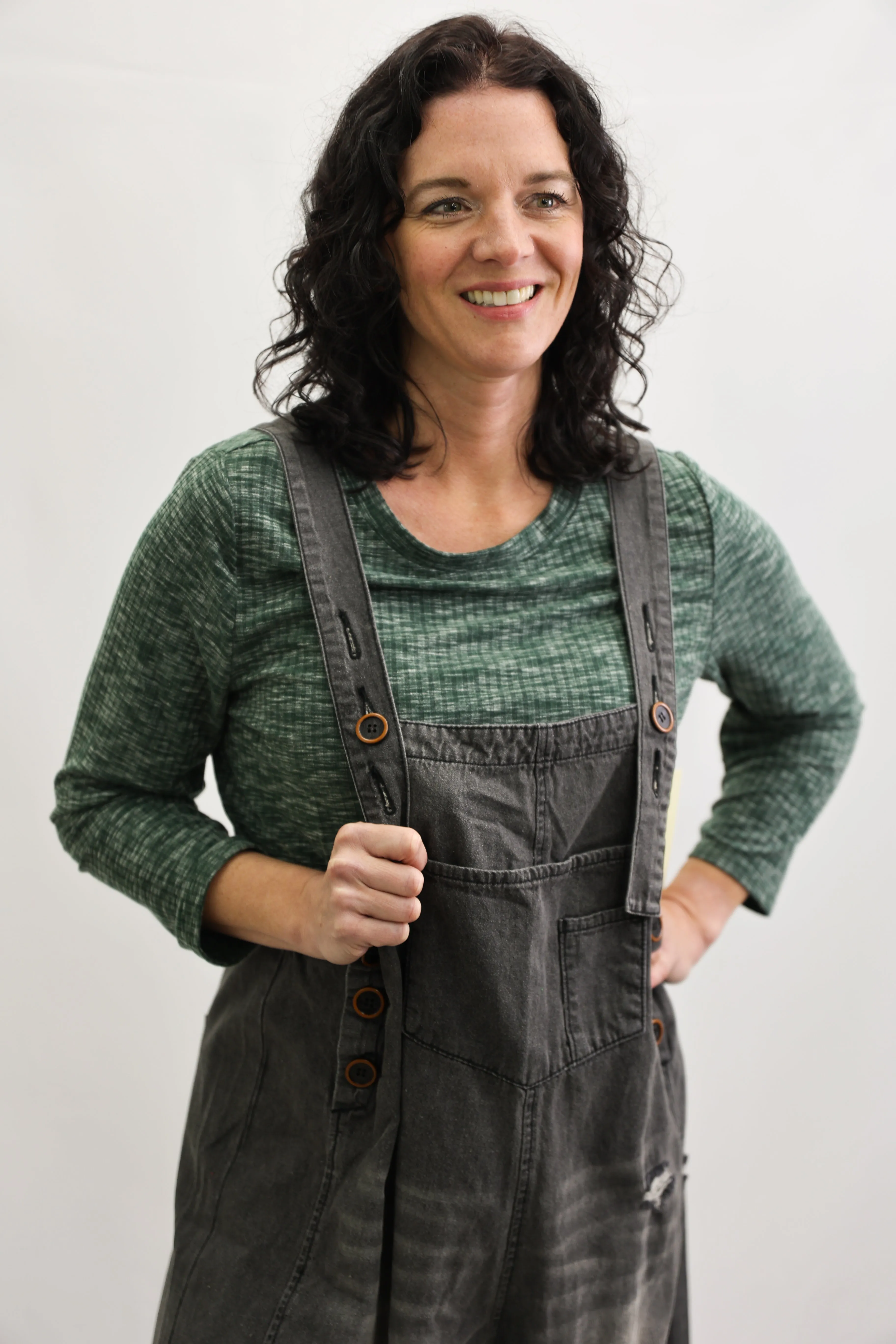 Coveralls In Black Denim