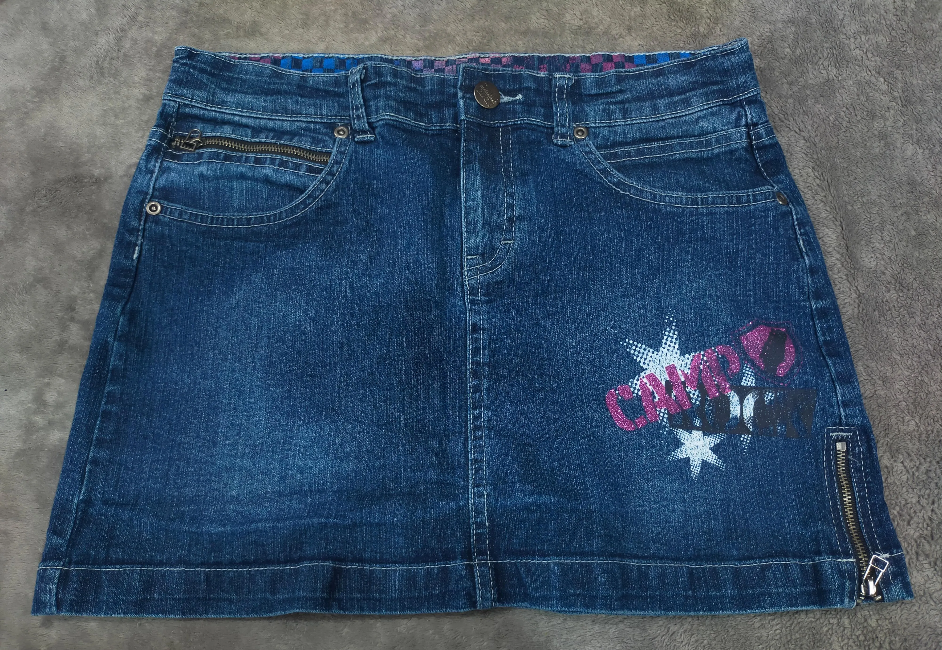 CR2057 Y2K Denim Skirts - 12 Pcs