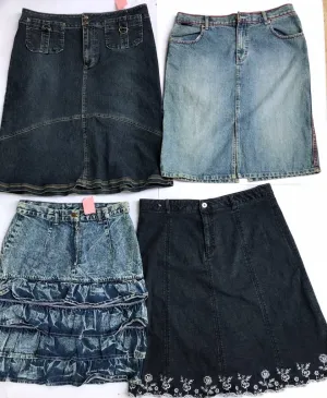 Denim - skirts (f-478)