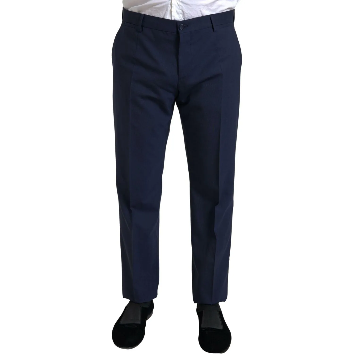 Dolce & Gabbana Elegant Blue Martini Slim Fit Two-Piece Suit