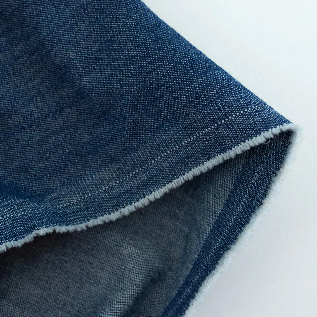 Drapey Lightweight Denim - Indigo