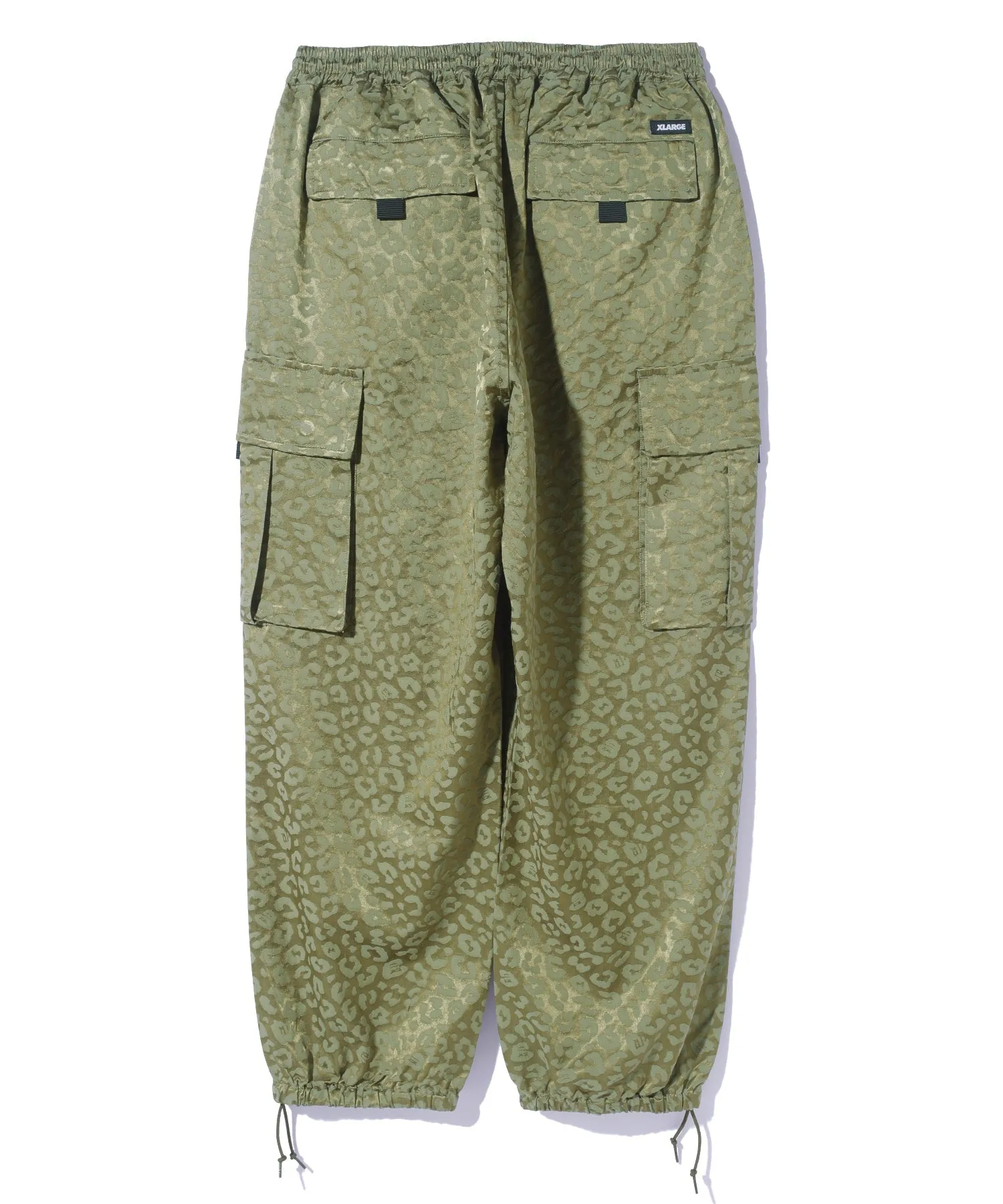 EASY LEOPARD CARGO PANTS