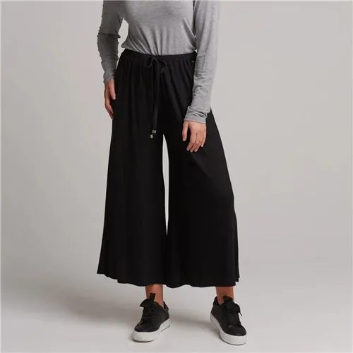 Eb & Ive Studio Jersey Tie Pant - Ebony