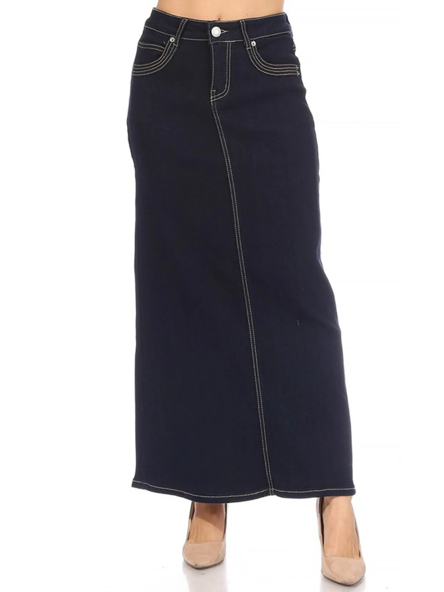 G-Gossip Apparel Denim Long Skirt