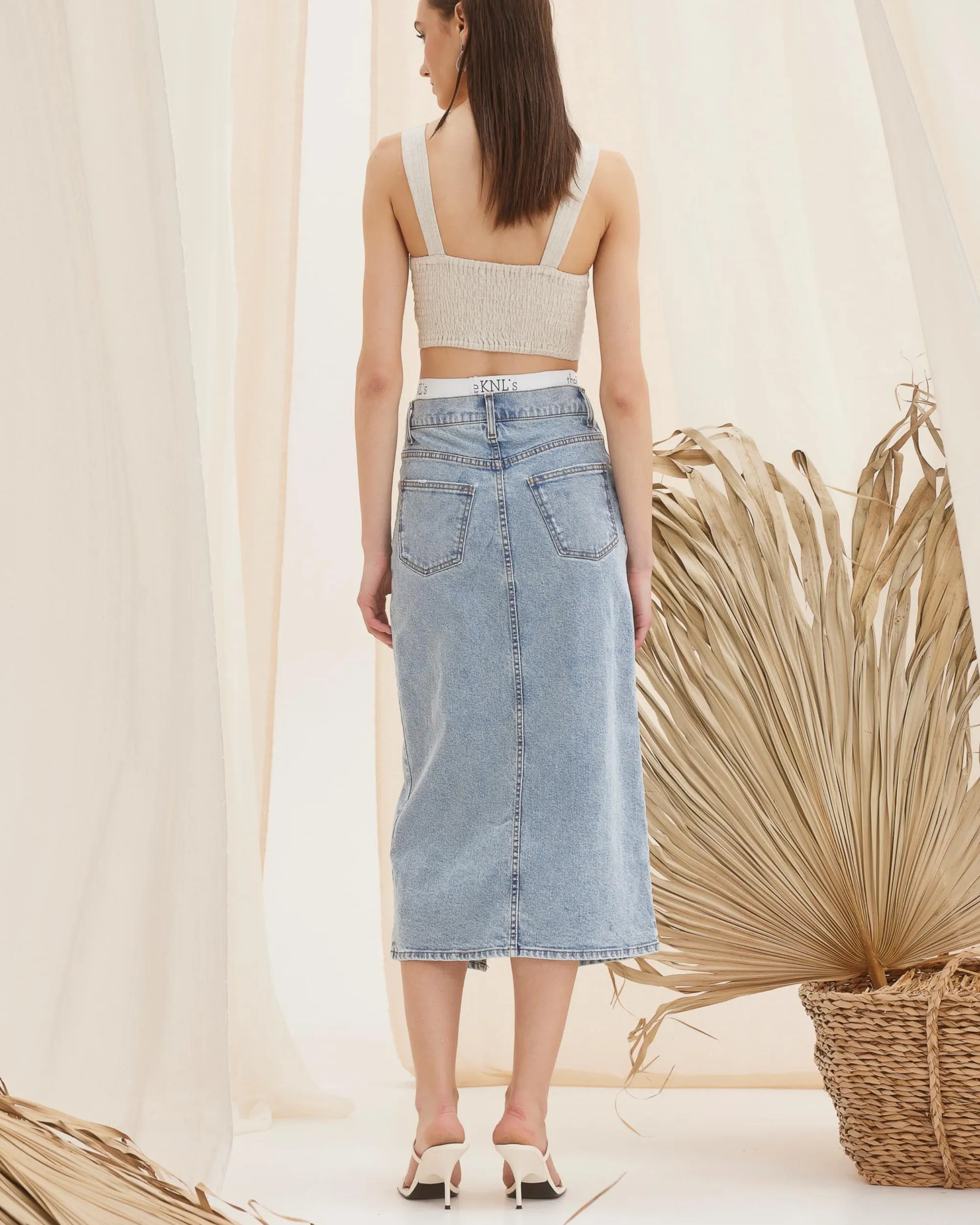 Gaia Denim Skirt