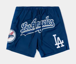 Los Angeles Dodgers Classic Woven Mens Shorts (Blue)