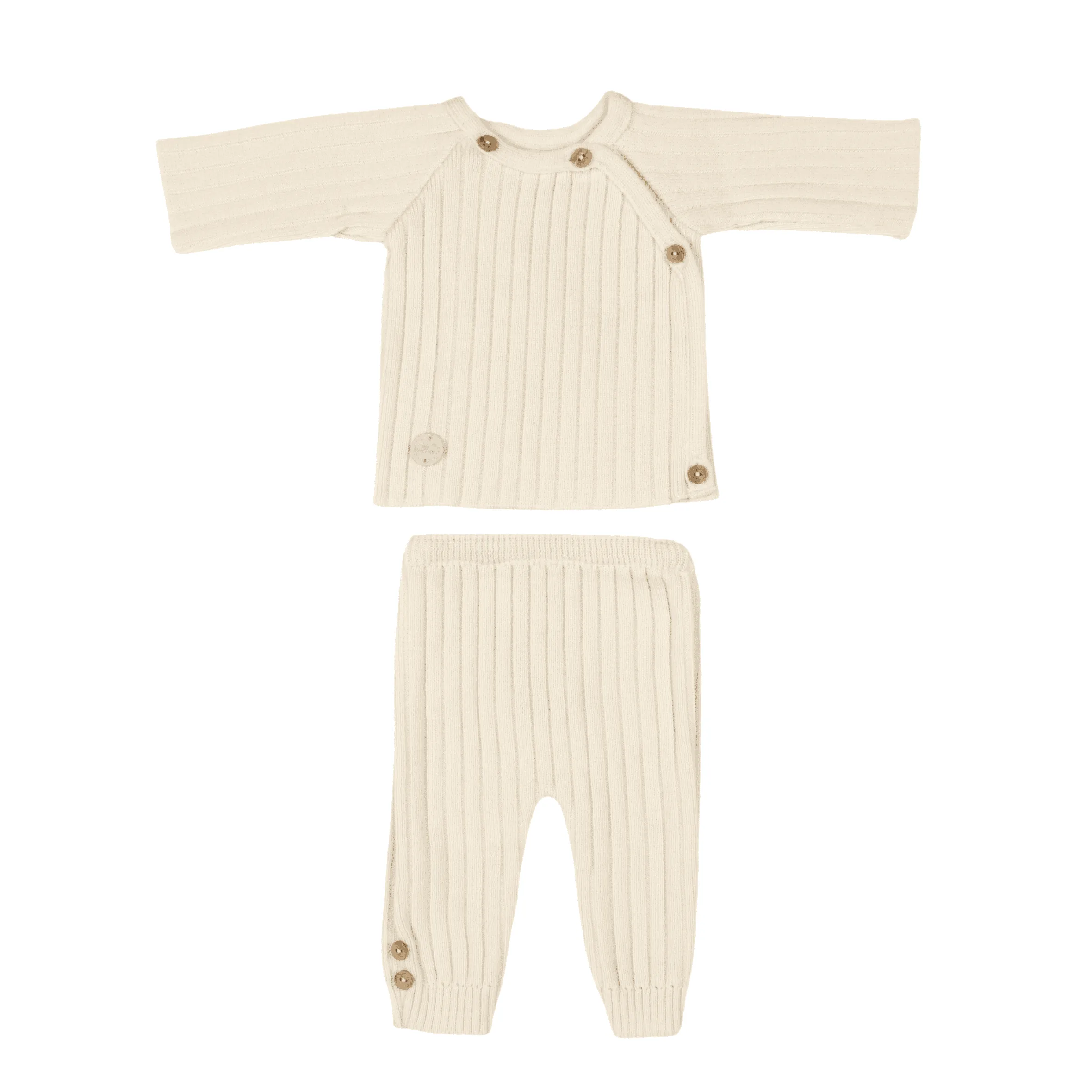 Maille Love | Baby Gift Box | Cream Knit Set (5)