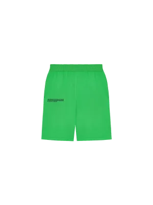 Mens Archive Organic Cotton Knit Shorts—jade green