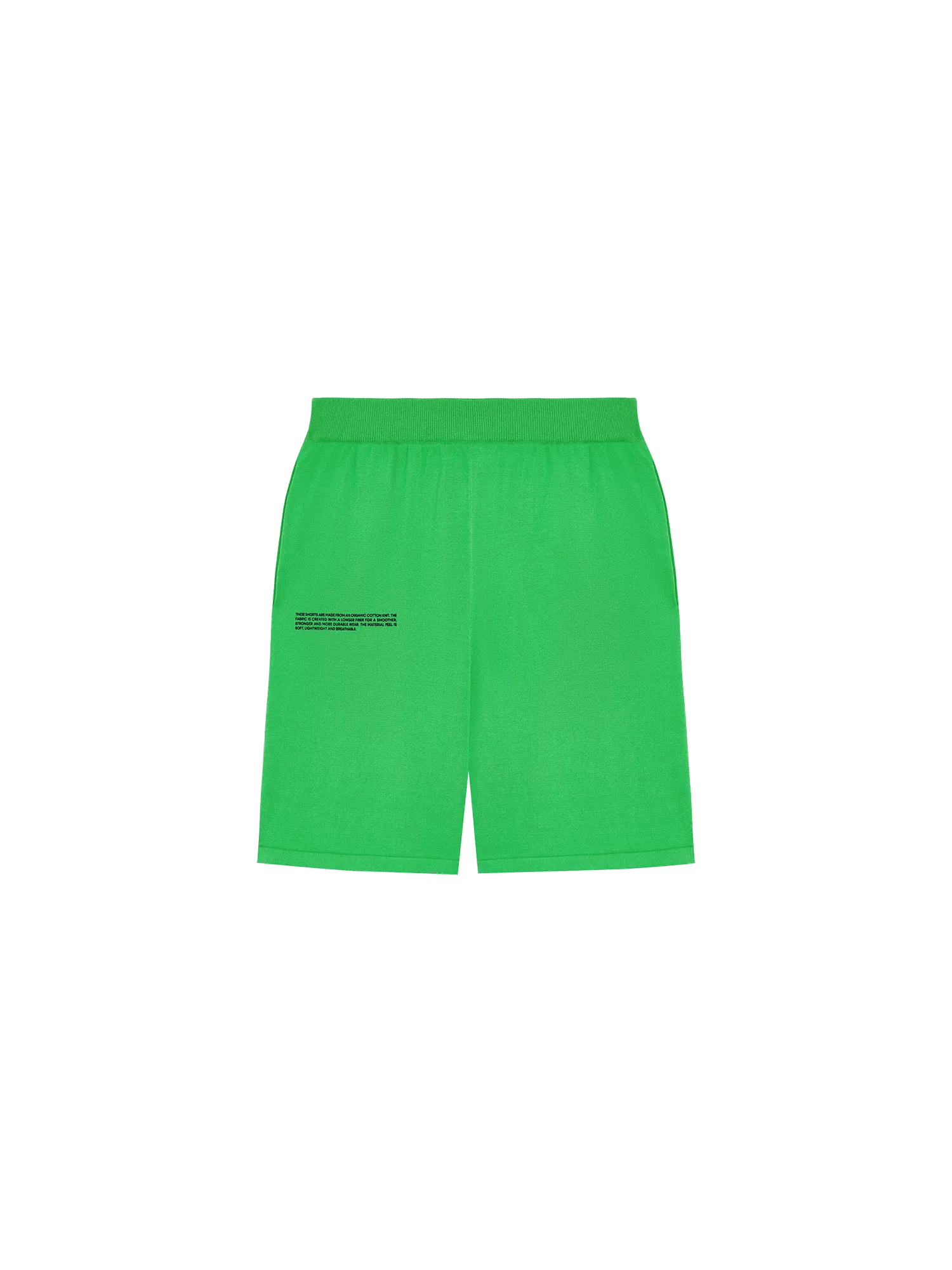 Mens Archive Organic Cotton Knit Shorts—jade green