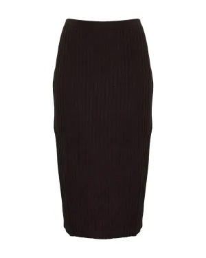 Merino Wool Pencil Skirt