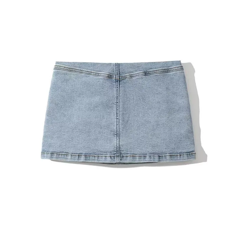 Miray Denim Mini Skirt