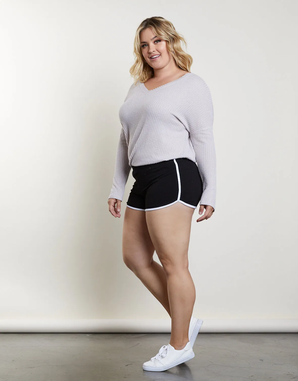 Plus Size Hit The Ground Running Shorts