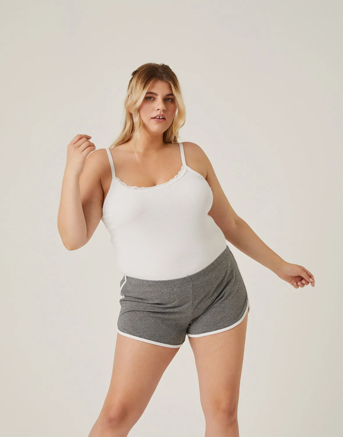 Plus Size Hit The Ground Running Shorts