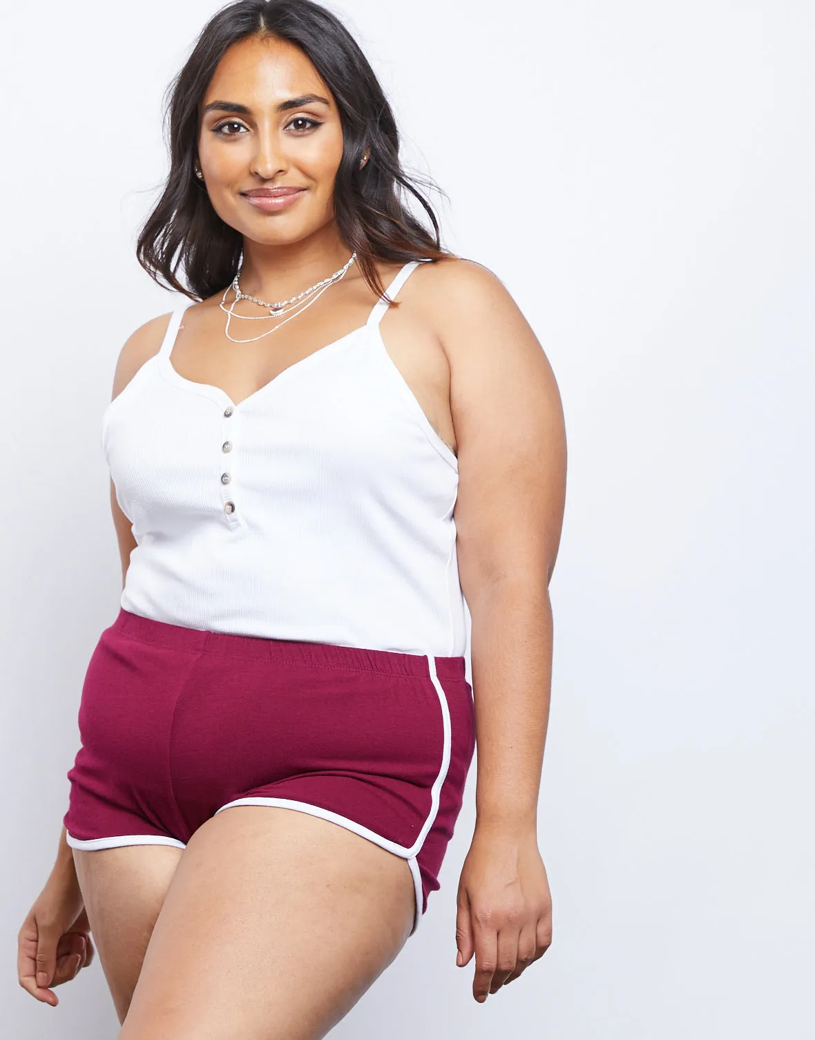 Plus Size Hit The Ground Running Shorts