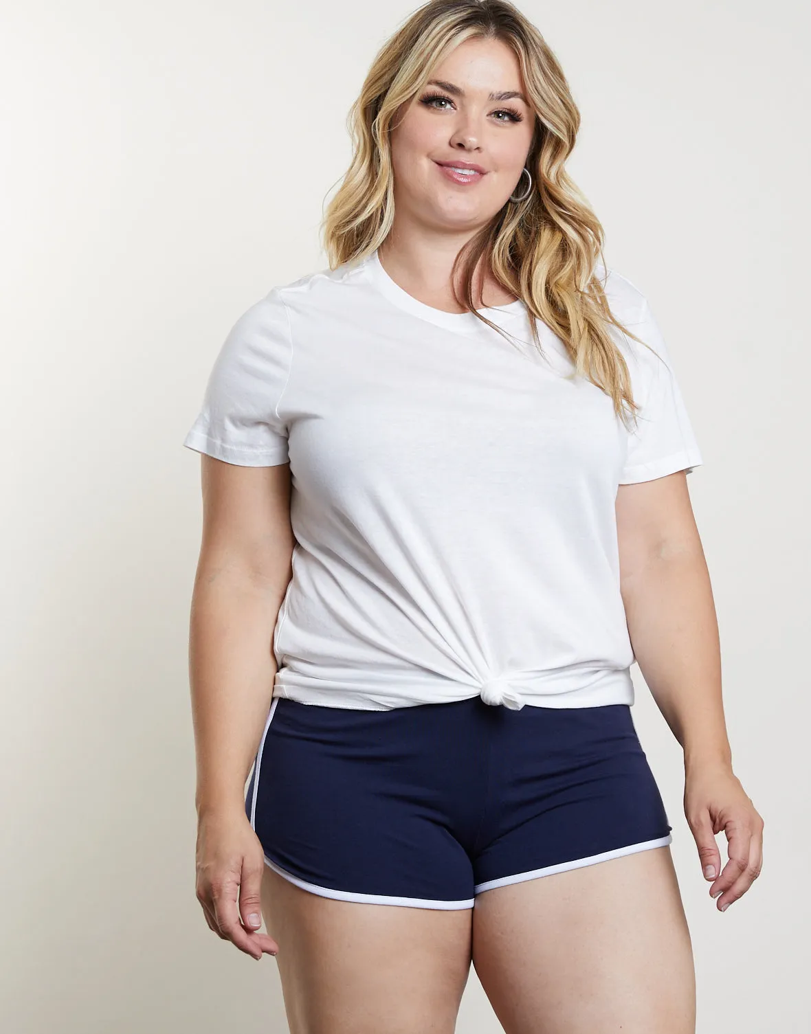 Plus Size Hit The Ground Running Shorts