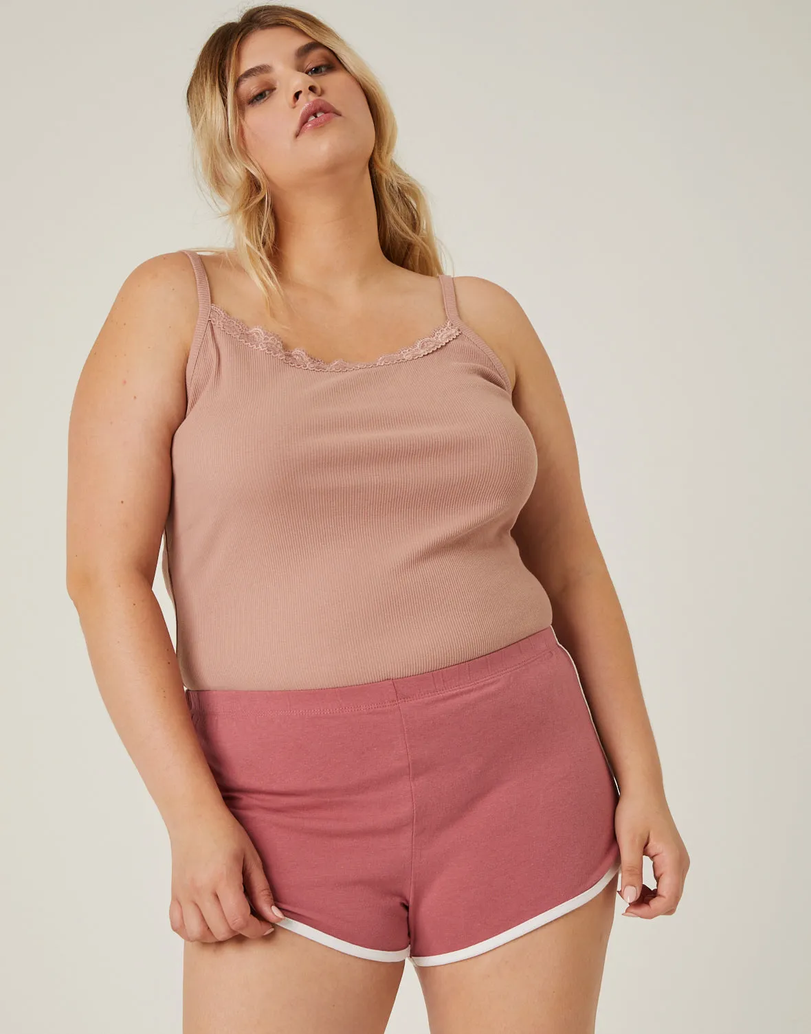 Plus Size Hit The Ground Running Shorts