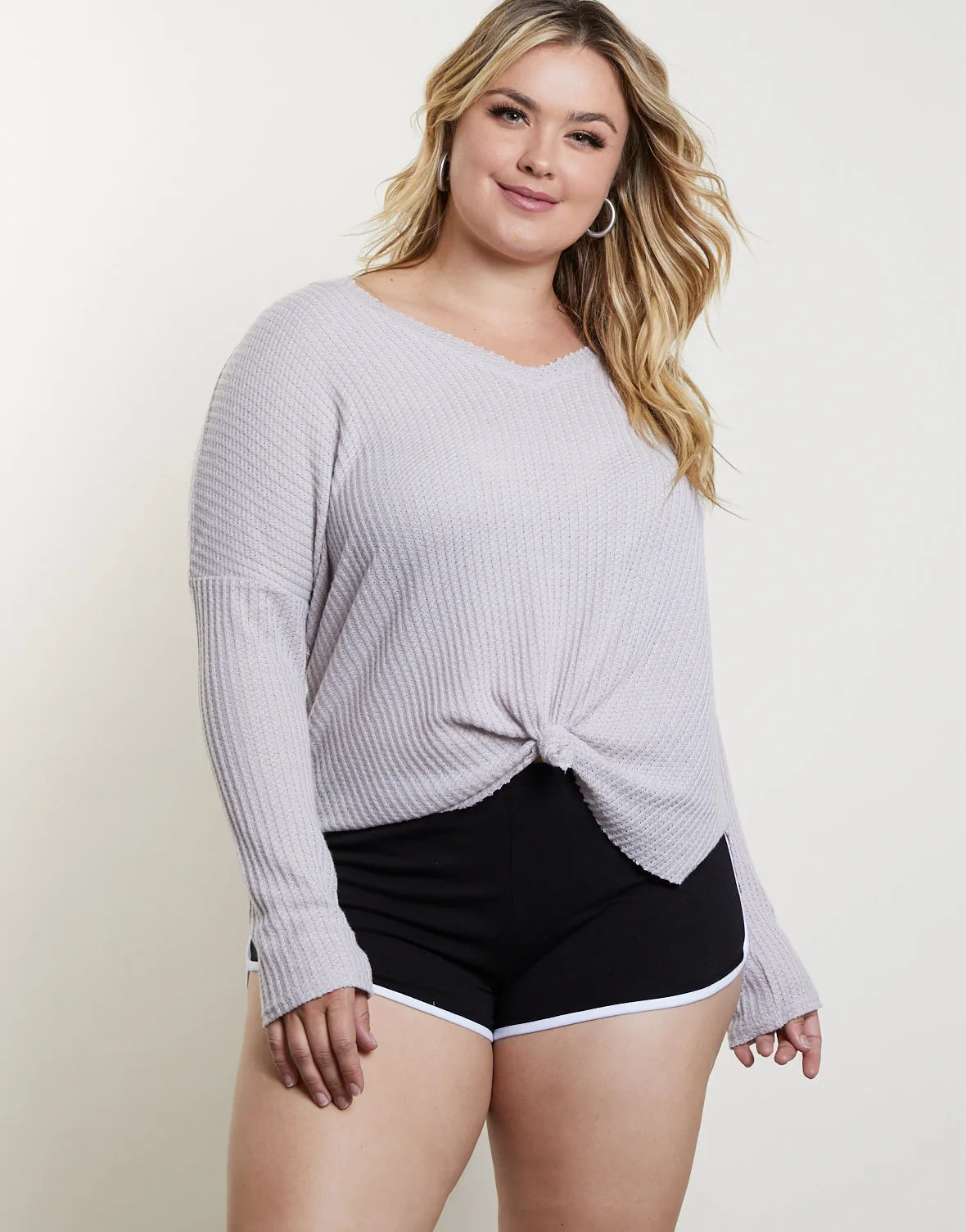 Plus Size Hit The Ground Running Shorts