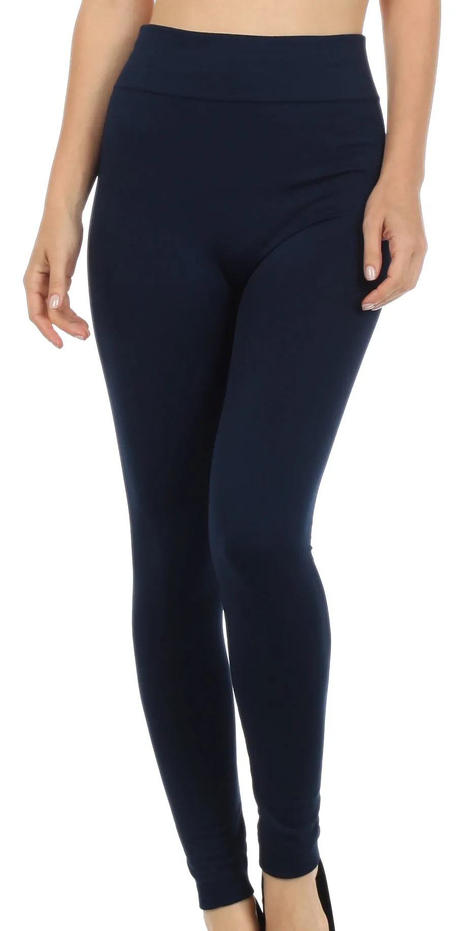 Sakkas Warm Soft Fleece Lined High Waist Leggings