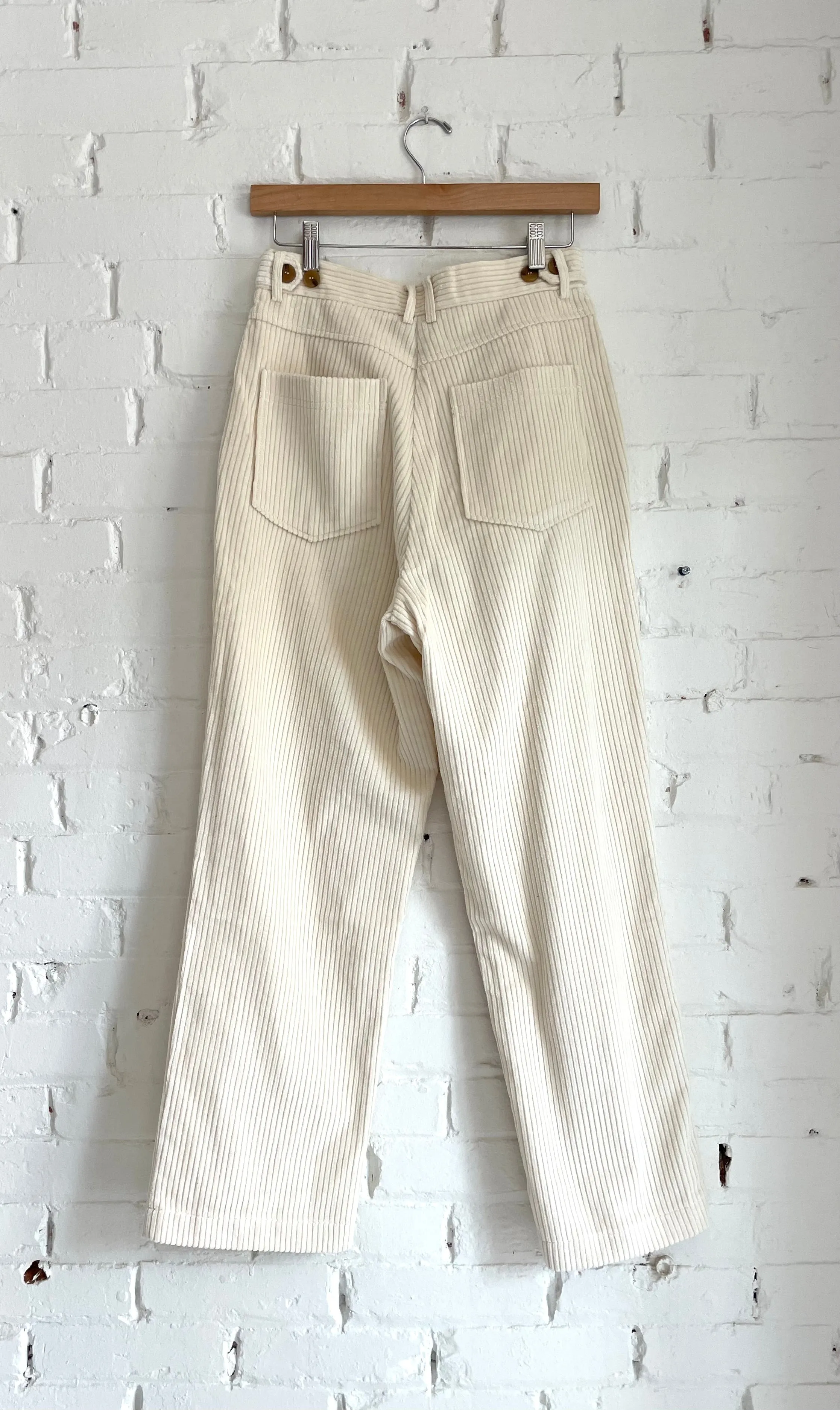 SALE | Corduroy Straight Leg Pants | Mijeong Park