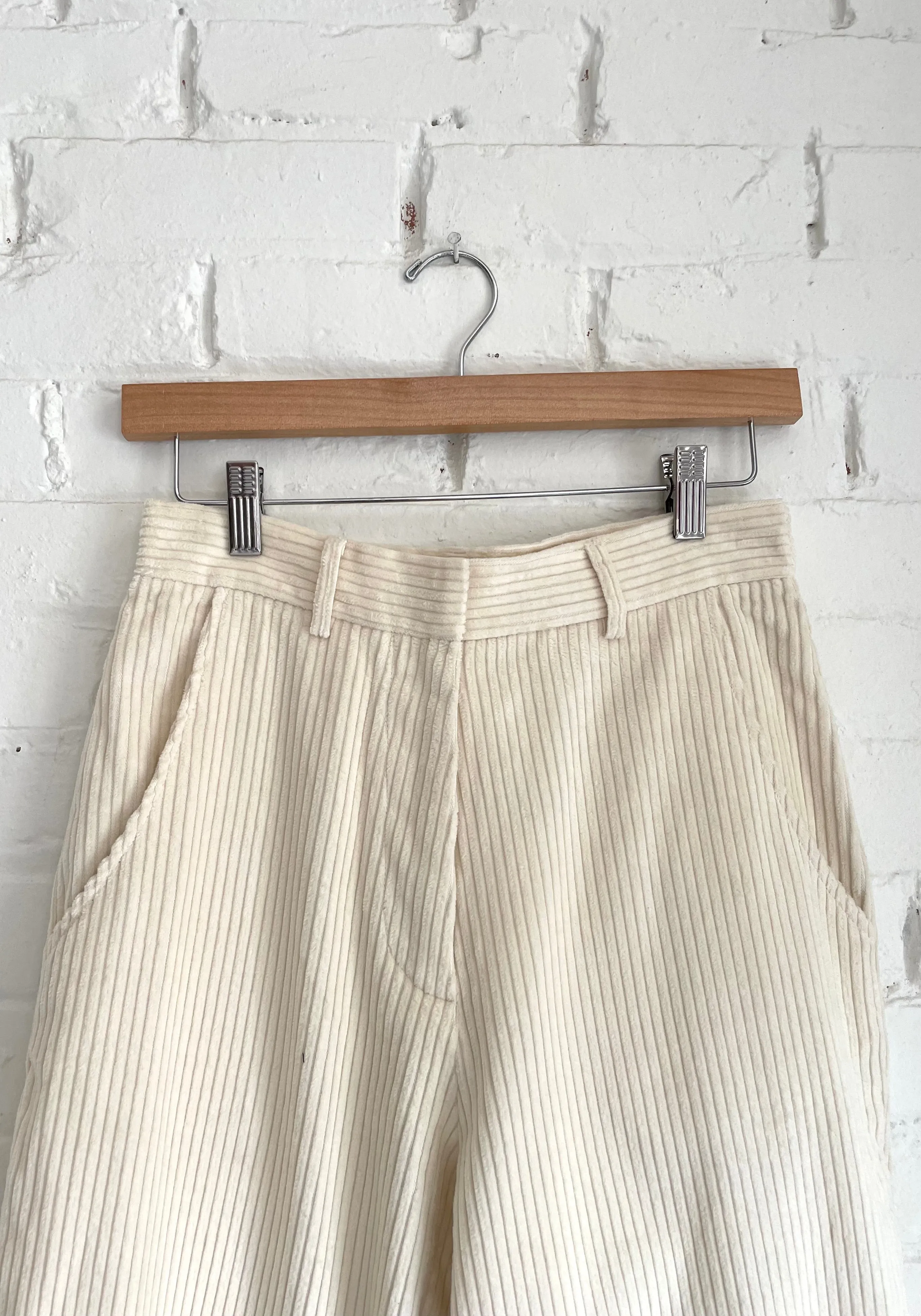 SALE | Corduroy Straight Leg Pants | Mijeong Park