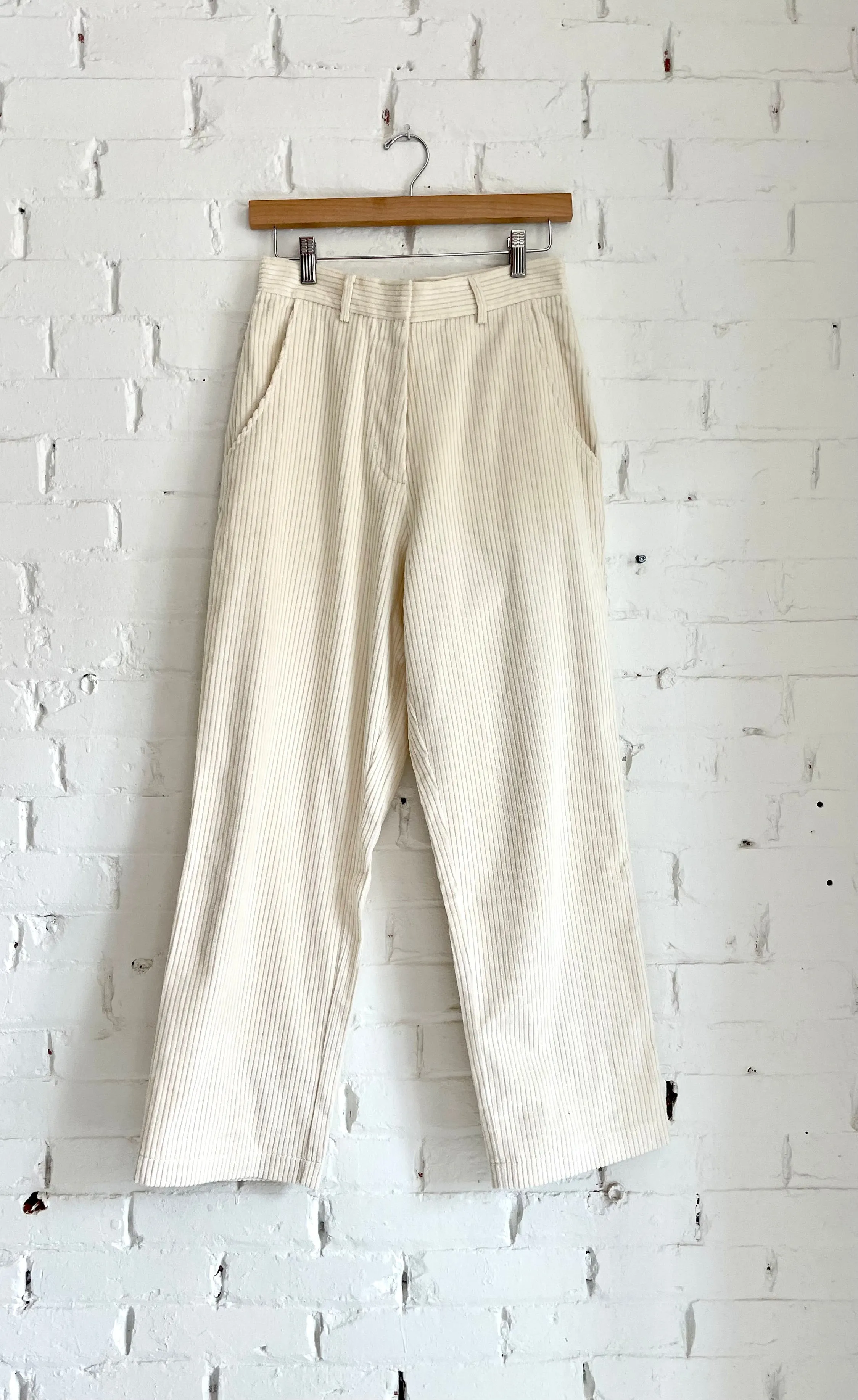 SALE | Corduroy Straight Leg Pants | Mijeong Park