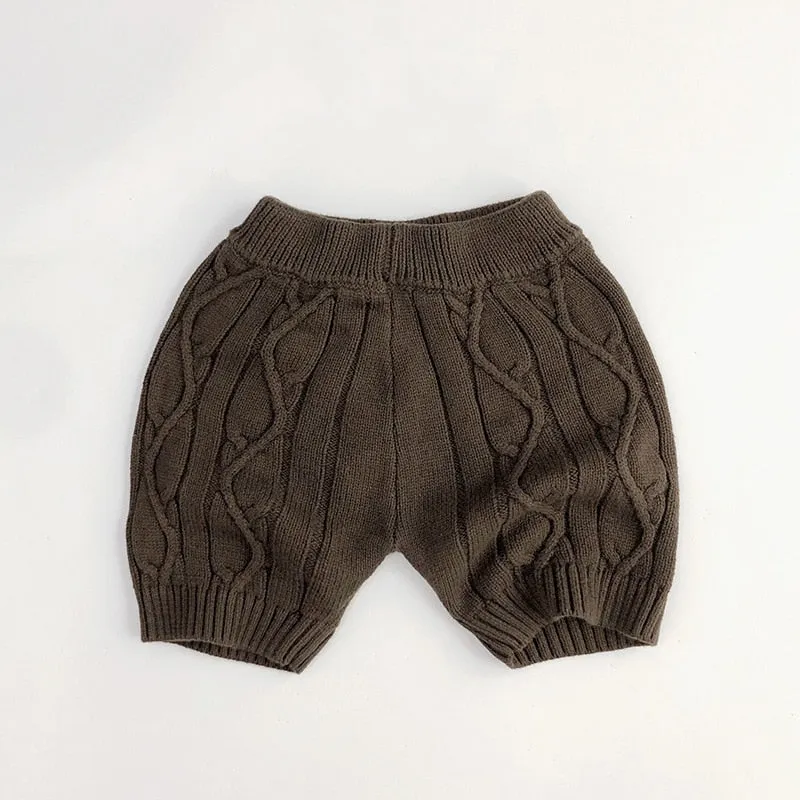 Solid Knit Shorts