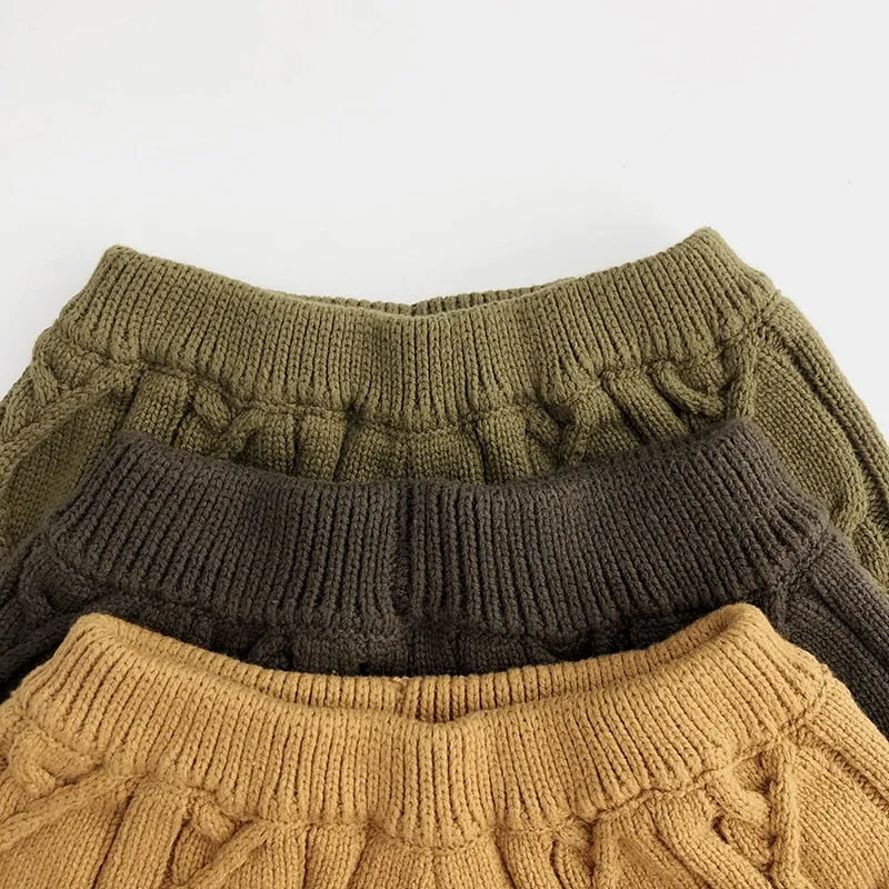 Solid Knit Shorts