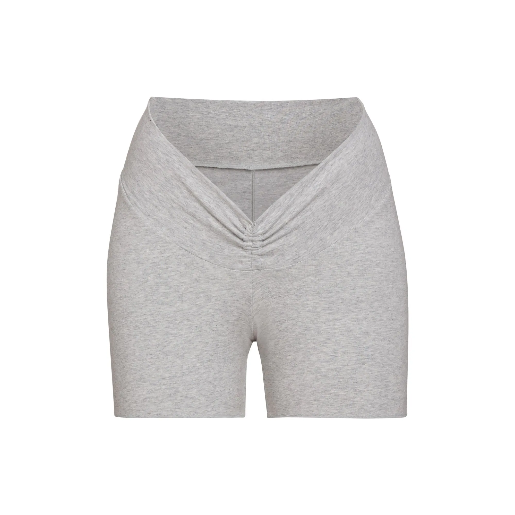 TWIST SHORT | LIGHT HEATHER GREY