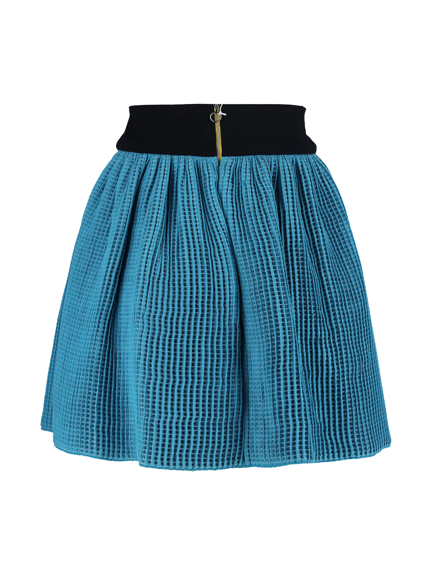 waffle-knit circle skirt