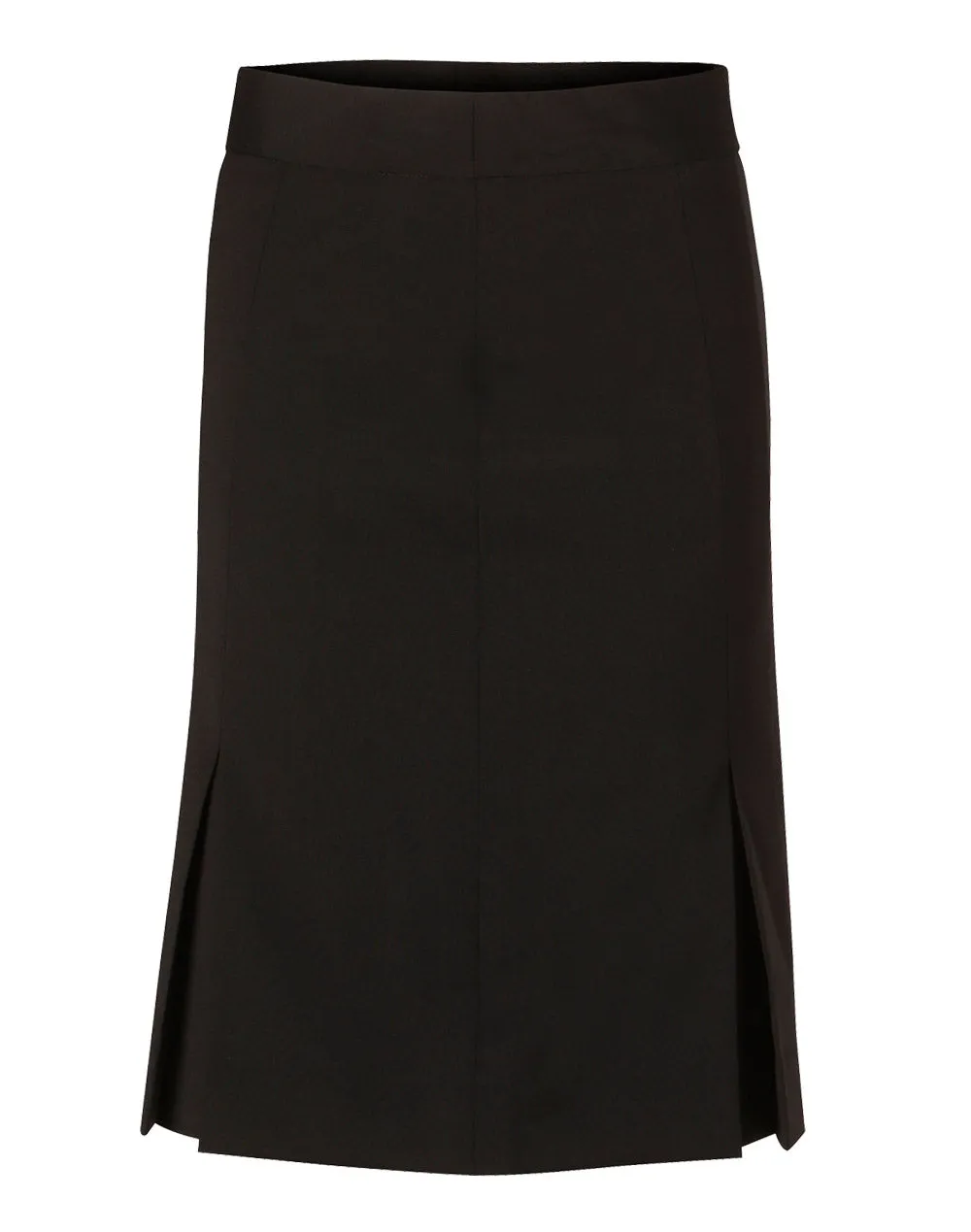 Winning Spirit Women's Pleated Skirt in Wool Stretch (M9473)