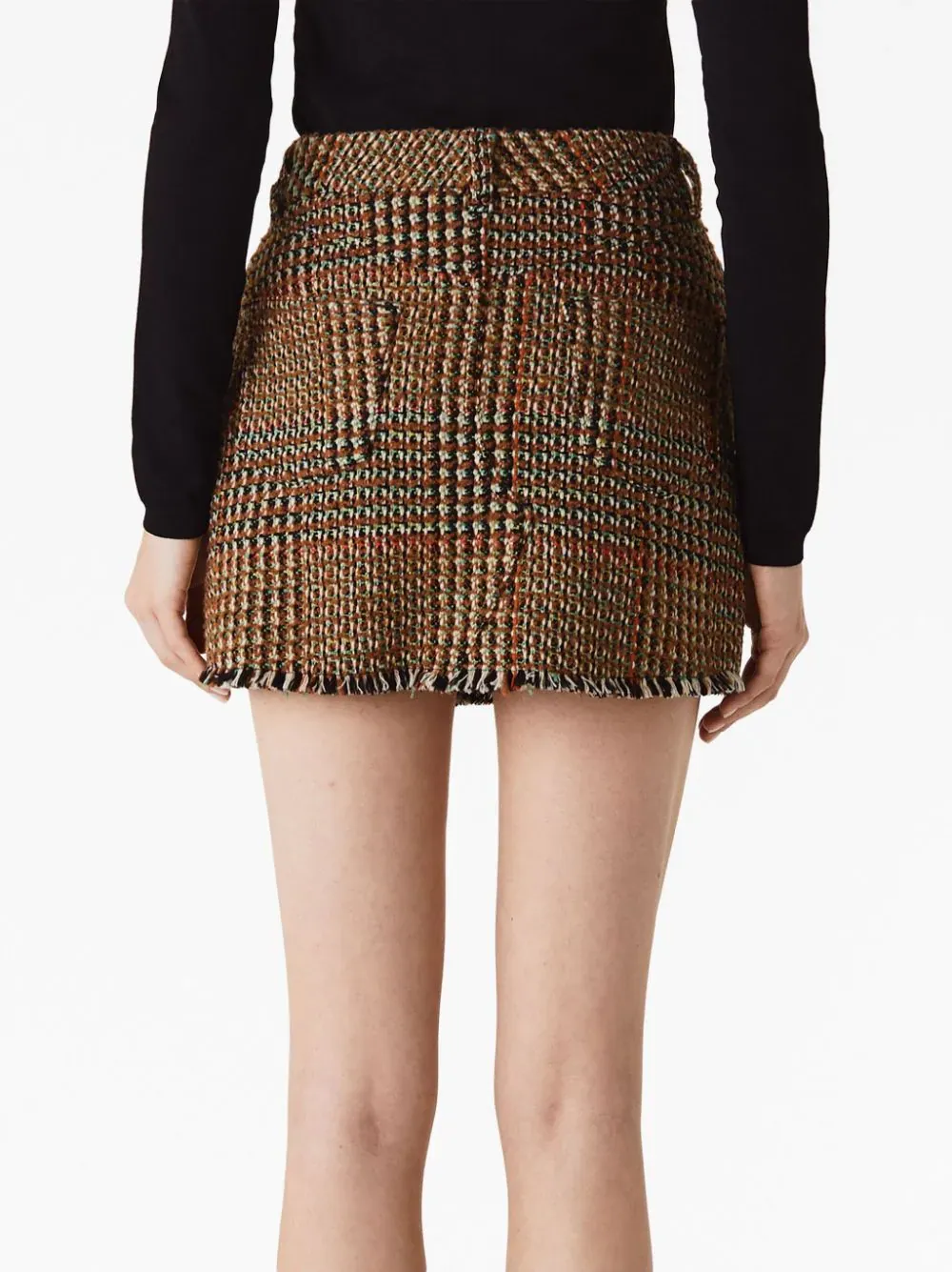 Wool Mini Skirt