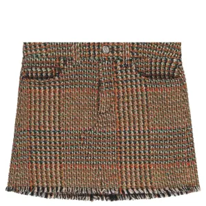 Wool Mini Skirt