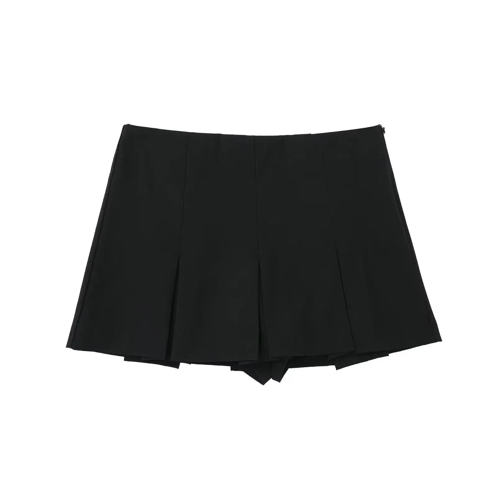 ZEVITY High Waist Pleated Culottes Shorts: Chic Summer Style